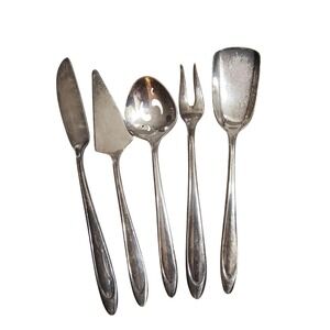 Meriden Vintage Silverplate Co First Lady Hostess Serving Set